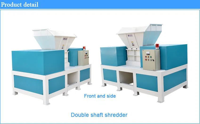 מכונת גריסה דו-אקסיאלית להגנת הסביבה, סוגים שונים של אשפה, גריסה ישירה