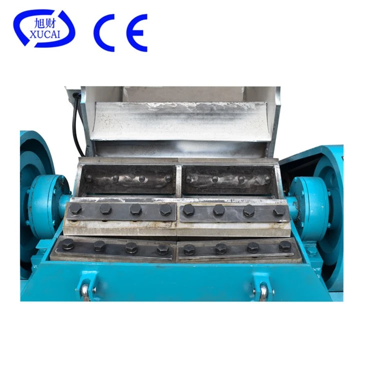 Waste plastic film recycling crusher
